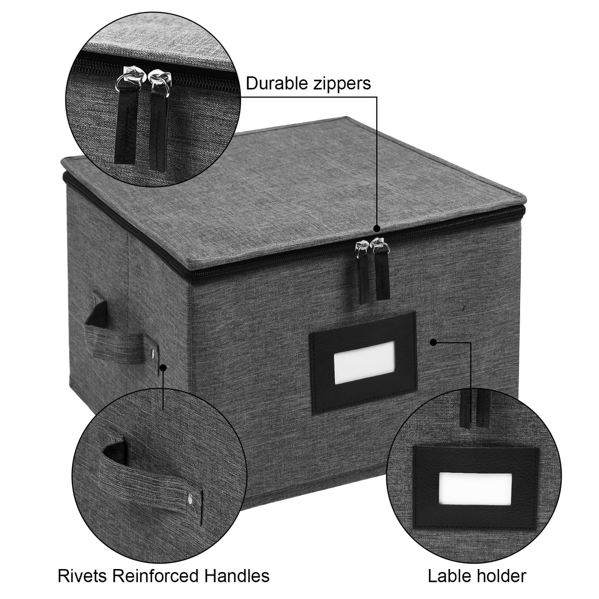Mayniu reinforced-handles design makes carrying up to 30 lbs easy