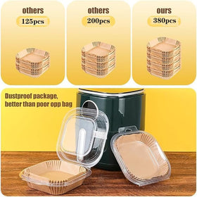 These liners are microwave and oven safe for versatile kitchen use.