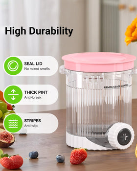 Dishwasher-safe Creami swirl pints for quick, thorough cleaning
