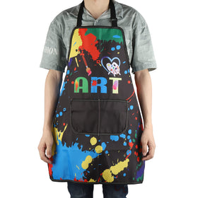 MBMSO Love Art apron’s thick, wear-resistant fabric resists spills while keeping clothes clean.