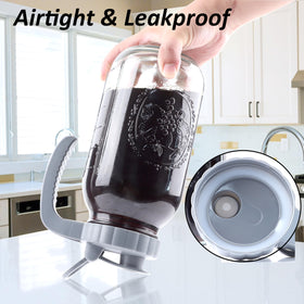 MBSRITY airtight flip-cap lid keeps beverages fresh and leakproof.