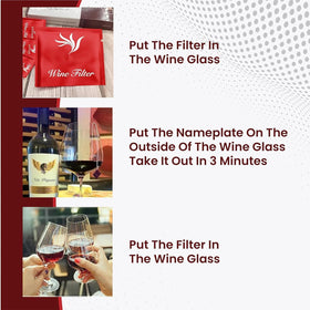 MBV travel-friendly filter fits purse or pocket for on-the-go tastings.