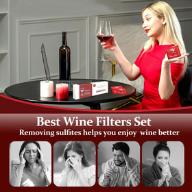 MBV filter in glass setup showing easy 3-minute workflow outside the glass.