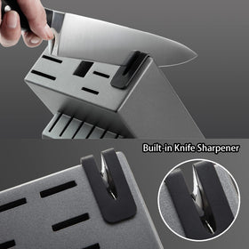 McCook 5 inch santoku knife versatile for dicing and mincing.