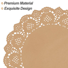 Bulk 100-pack MCEAST doilies ready for daily meals and events