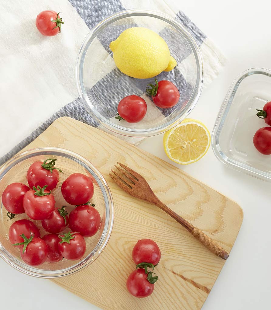 MCIRCO 32-oz glass container for larger meals