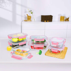 M MCIRCO dishwasher-safe containers for easy cleanup