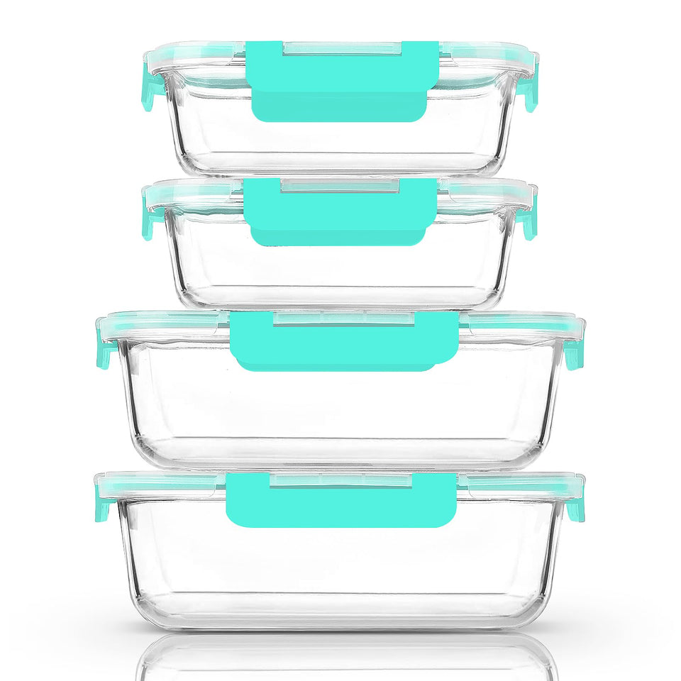 MCIRCO extra-large 80-oz container set for bulk meal prep and storage.