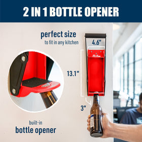 McKay 16oz and 12oz cans compatibility enables versatile crushing