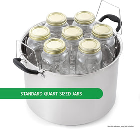 McSunley PrepNCook durable stainless steel construction designed for long-lasting use.