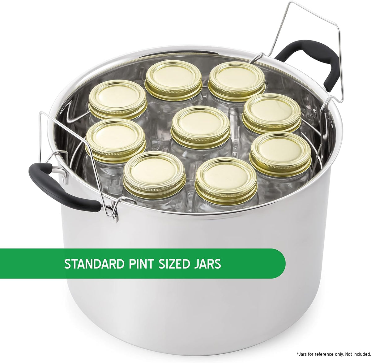 McSunley PrepNCook tempered glass lid for clear monitoring during processing.