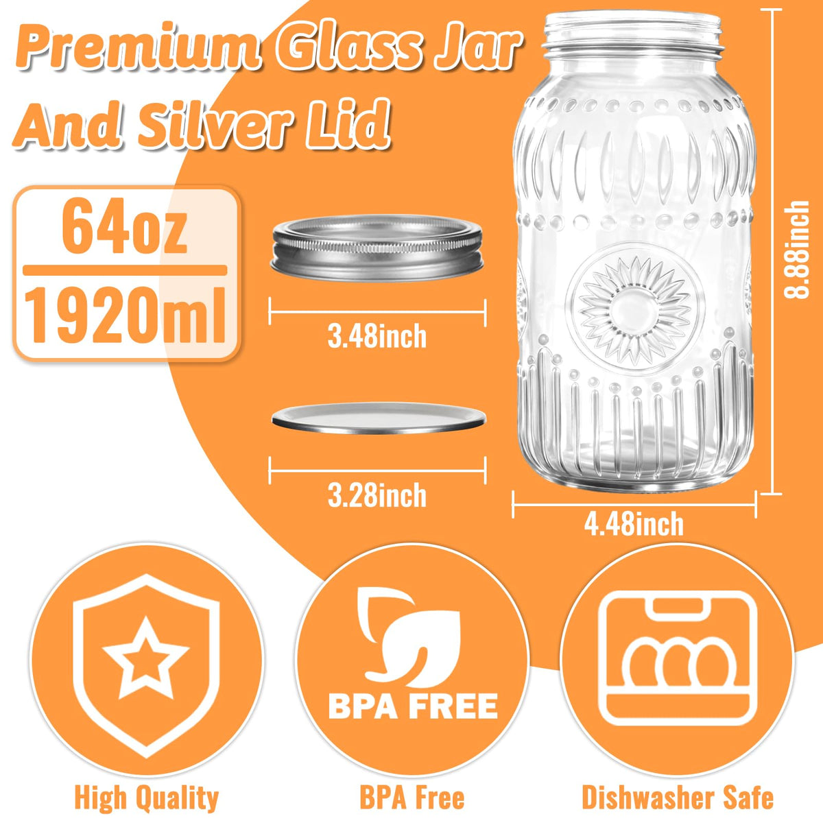 Mcupper jar bands close-up showing durable, leak-proof sealing
