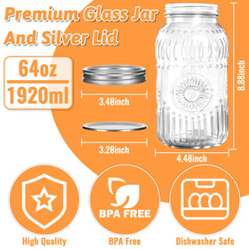 Mcupper jar bands close-up showing durable, leak-proof sealing