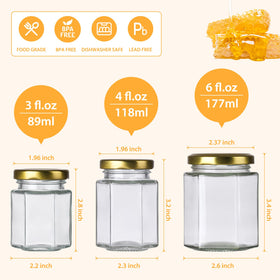 Mcupper baby shower honey jar ready for gifts