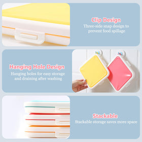 Food-grade materials ensure safe, reusable MdakeGo storage for daily meals.