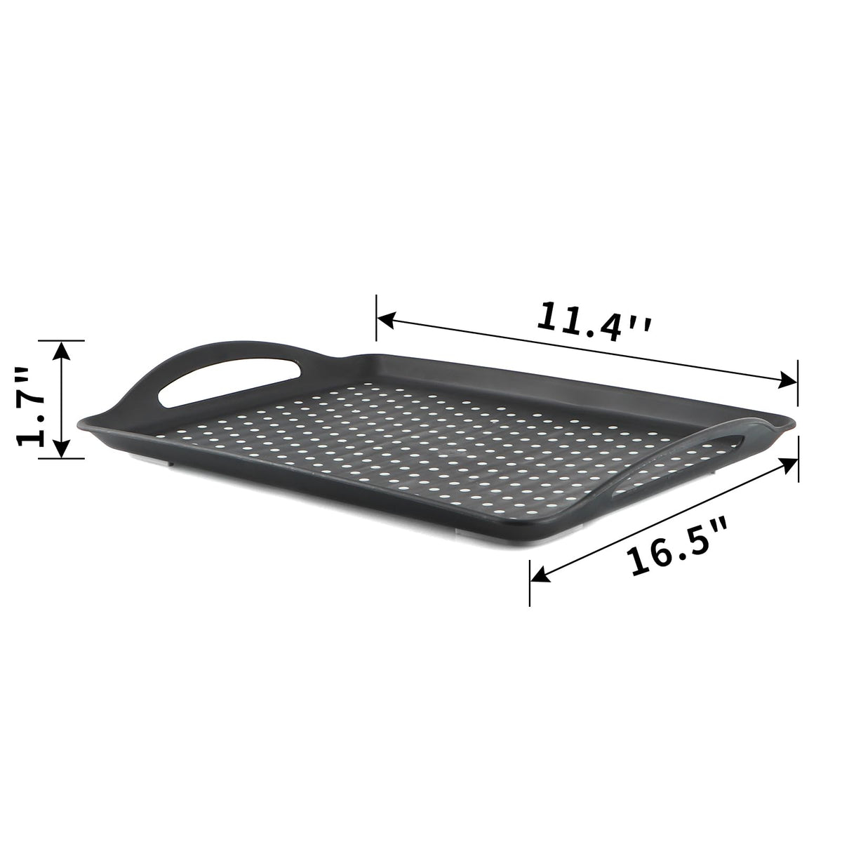 MDLUU embedded rubber dots keep tableware stable during service