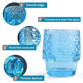 MDLUU nautical glass set makes a thoughtful gift.