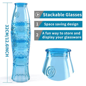 MDLUU 12.6-inch stack height saves cabinet space.