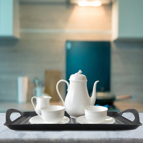 MDLUU versatile serving tray for meals and beverages with style