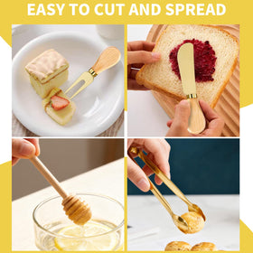 MDSPLPIY toothpick flags and skewers for stylish labeling