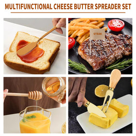 MDSPLPIY mini charcuterie tongs designed for precise cheese picks.