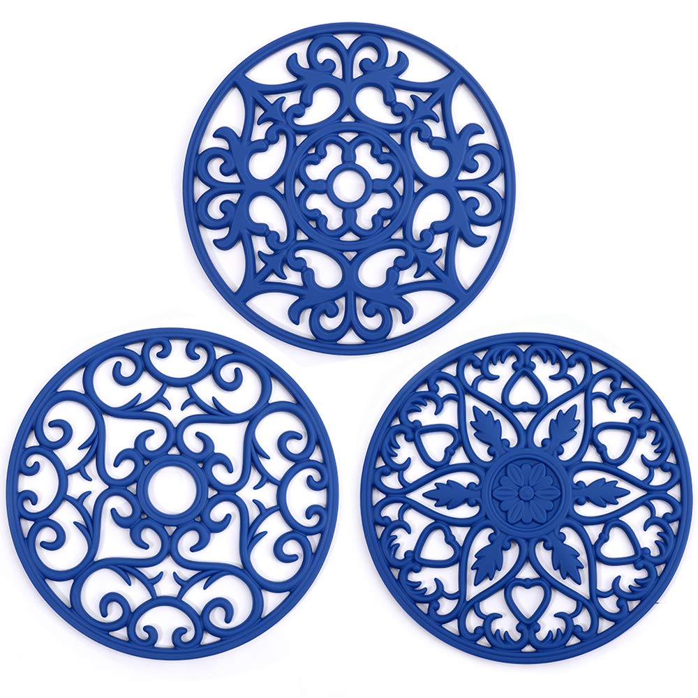 ME.FAN trivet large diameter protects countertops from hot dishes.