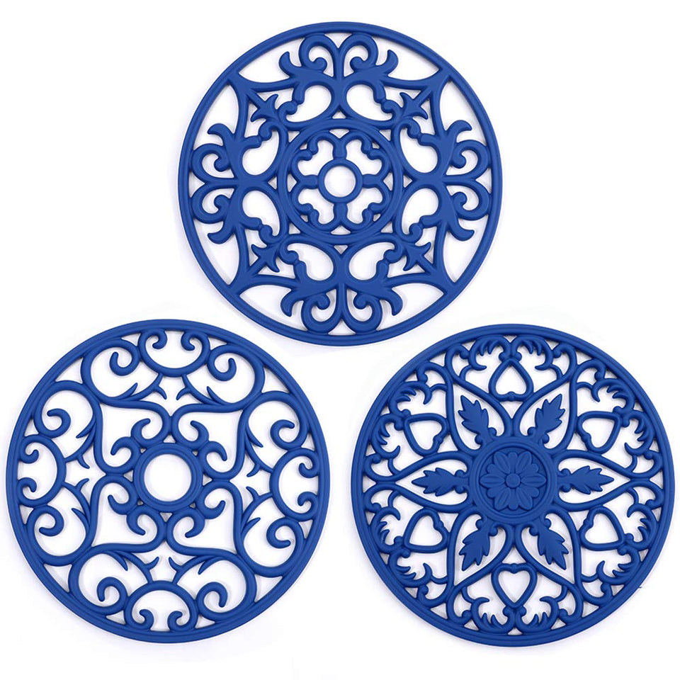 ME.FAN trivet large diameter protects countertops from hot dishes.