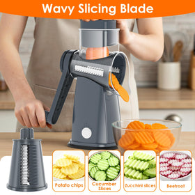 MealHelper 3-7 inch drum barrel supports fast cutting and easy rinsing
