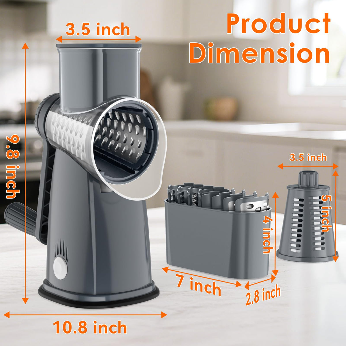 MealHelper color options gray black white complement any kitchen style