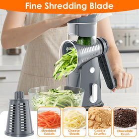 MealHelper easy-detach drum simplifies cleaning after shredding