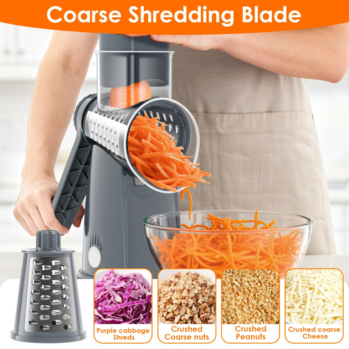 MealHelper non-slip suction base provides stable operation on counters