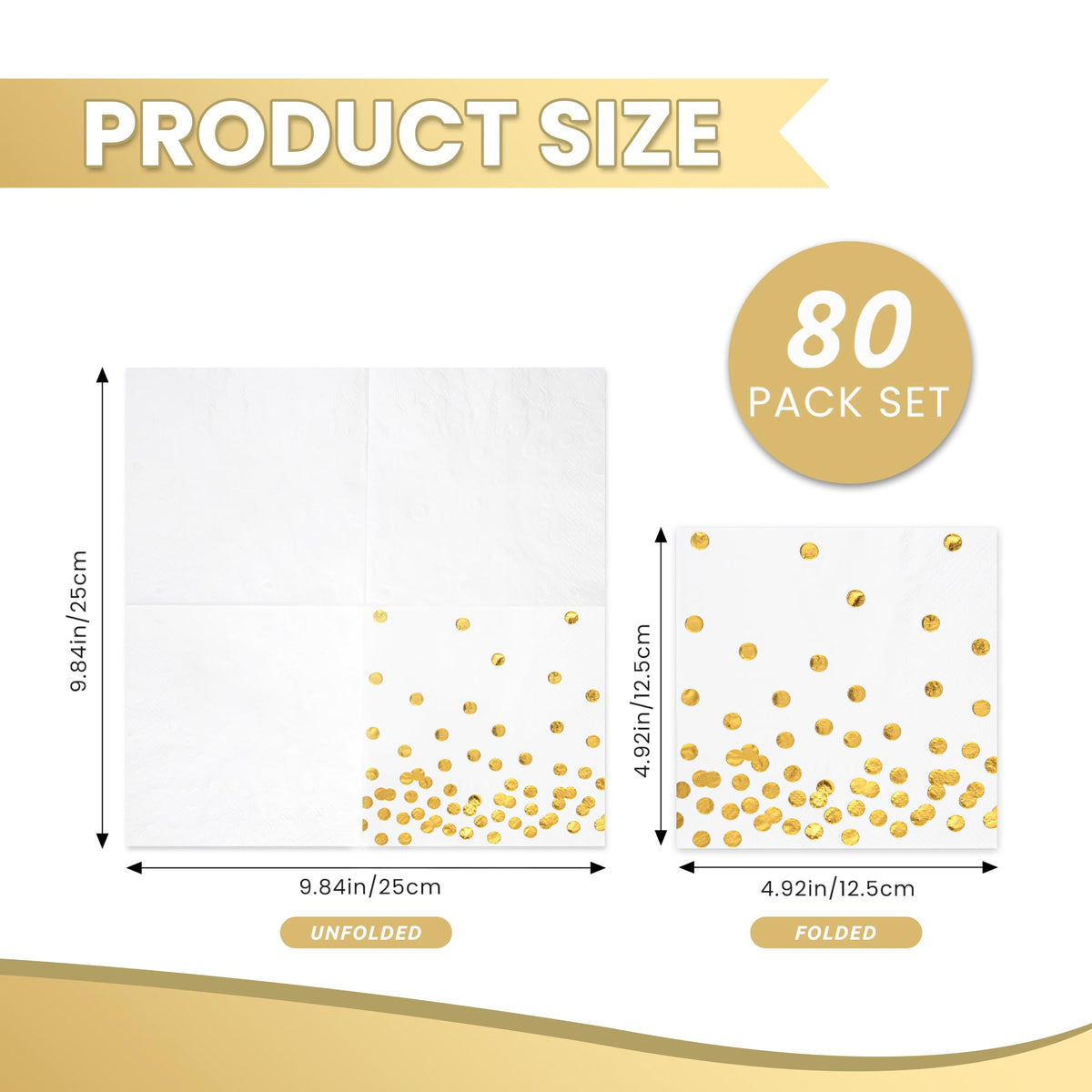 Mealivos 3-ply white napkins offer durable use during gatherings.