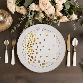 Mealivos napkins at buffet or dessert station add a polished touch.