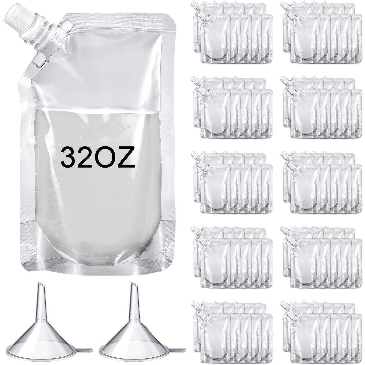 Meanplan 100 pouches bulk for organized meal prep and party favors.