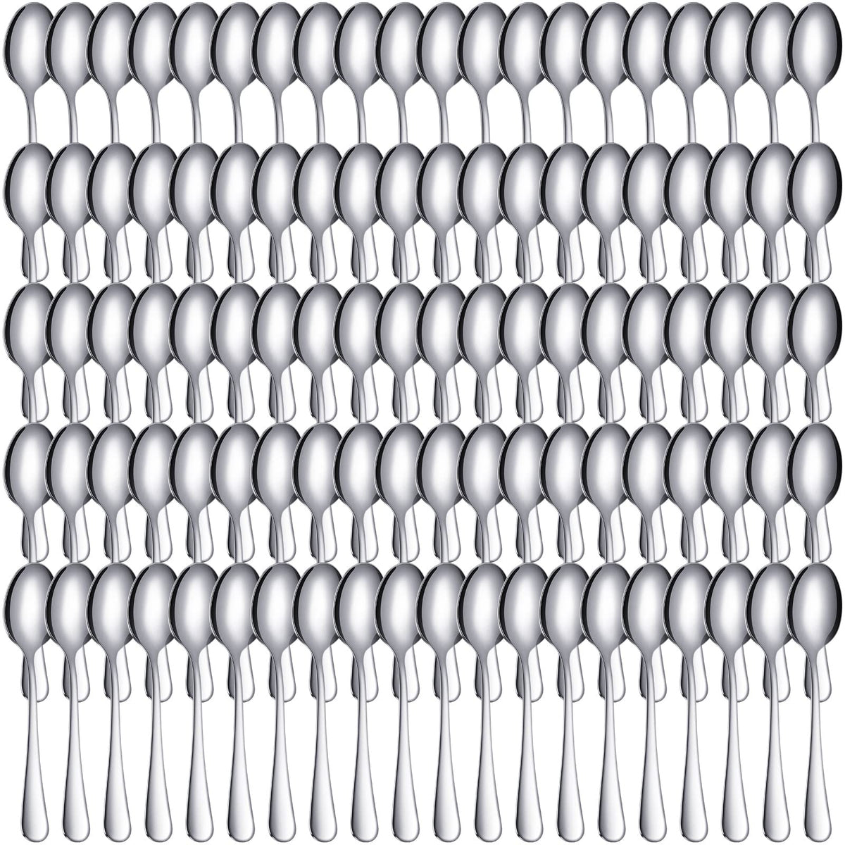 Meanplan demitasse spoons in stainless steel for espresso stirring