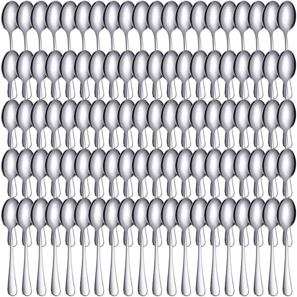 Meanplan demitasse spoons in stainless steel for espresso stirring