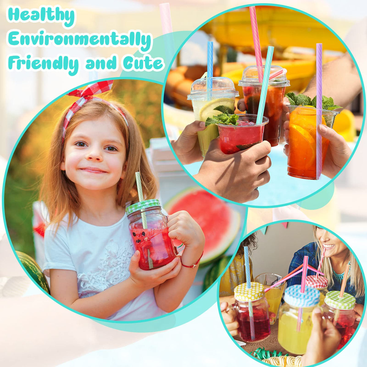 Meanplan family-friendly silicone straw set for shared meals safely.