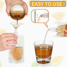 Meanplan screw-cap leak-proof pouches prevent spills during transport.