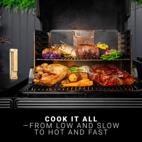 MEATER Pro app setup shows quick pairing for easy cooking.