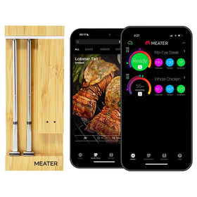 MEATER Pro Duo dual probes enable simultaneous cooking with precise heat tracking.