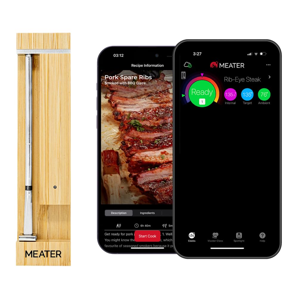 MEATER Pro: smart multisensor in action for precise temperature tracking.