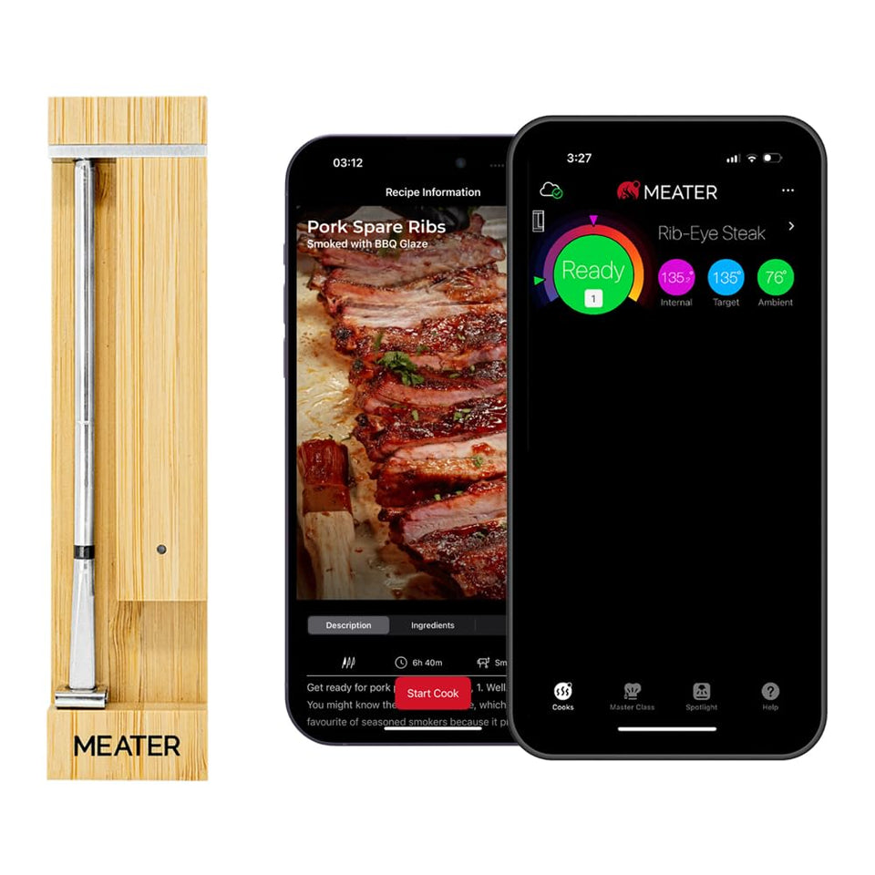 MEATER Pro: smart multisensor in action for precise temperature tracking.