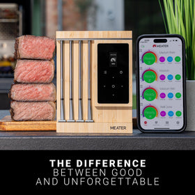 MEATER Pro XL supports multi-protein cooking for grills, ovens, and smokers.