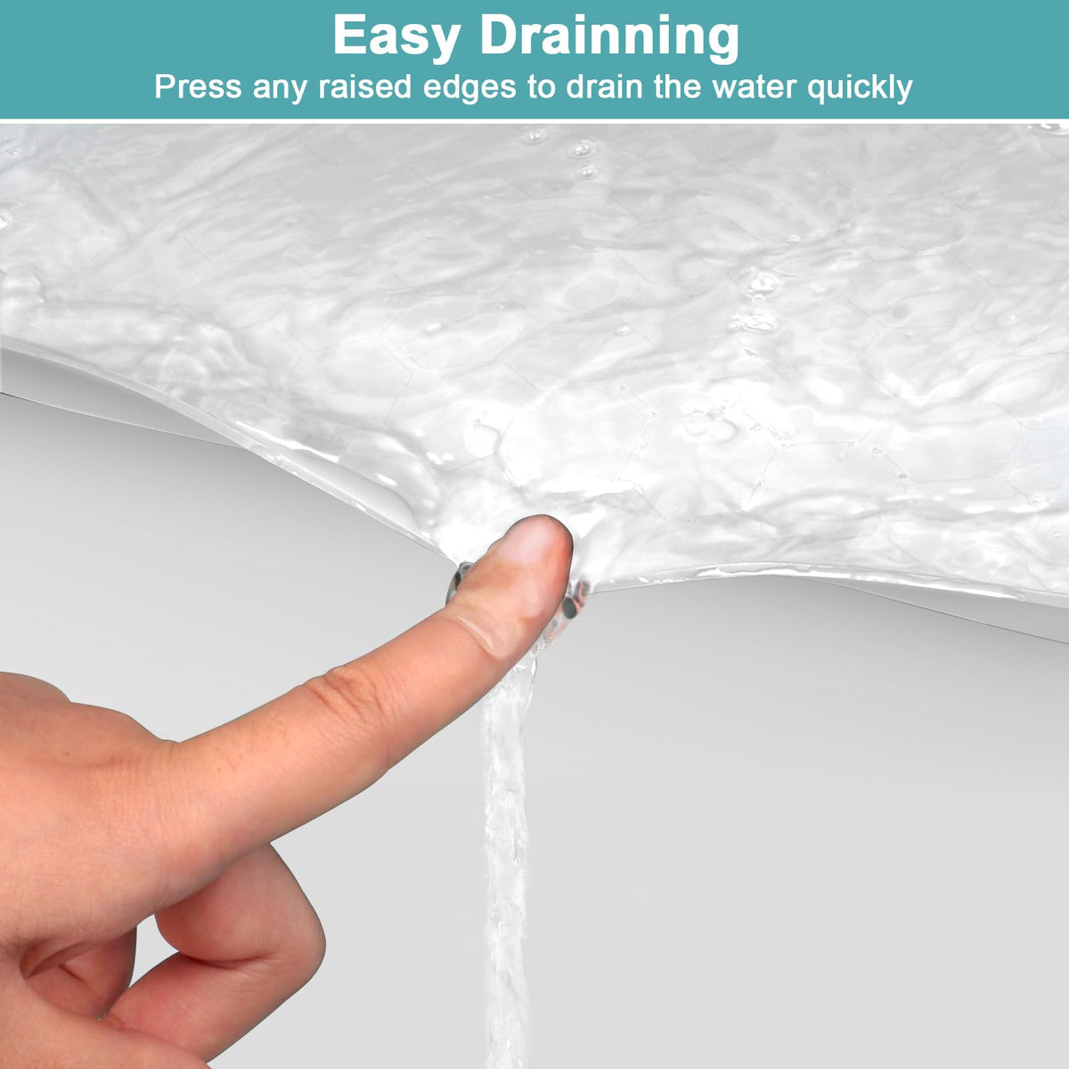 MECHEER cabinet liner for kitchen and bathroom cabinets, clean white finish