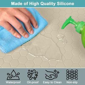 MECHEER waterproof cabinet liner for kitchen and bath