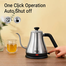Mecity 27oz capacity marking on the kettle for measured servings