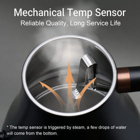 Mecity 304 stainless steel contact preserves water purity for beverages.