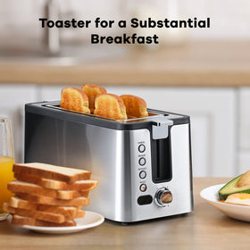 Mecity reheating mode gently warms toast without drying