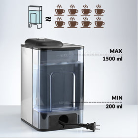 Mecity BPA-free water tank ensures safe, easy cleaning.