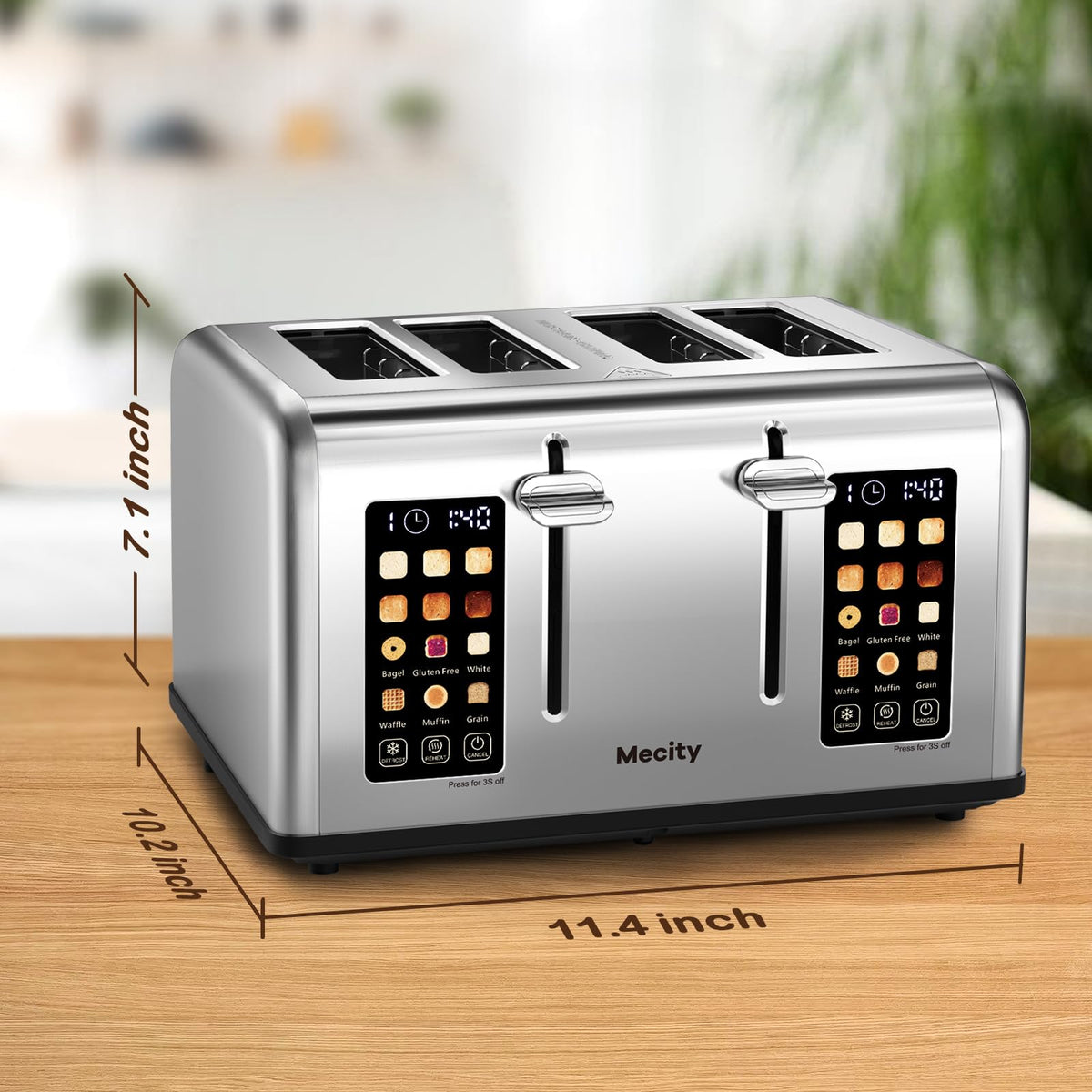 Mecity modern kitchen design with a sleek, compact footprint.